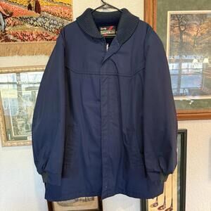 Vintage 60s/70s RARE Sears Oakbrook Lined Nylon Work‎ Jacket Size Men’s 46 Tall